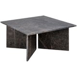 Actona Smeđi stolić za kavu u mramornom dekoru 90x90 cm Vega – | shoptok.hr