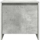  Noćni ormarić siva boja betona 45x34x44,5 cm konstruirano drvo | shoptok.hr