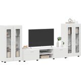  Set TV komoda FLORIN 3 kom. Bijelo Konstruirano drvo | shoptok.hr