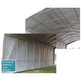  Skladišni šator Wikinger 6x12x2,7 m PVC 550 g | Shoptok.si