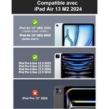 JADEMALL osvetljena tipkovnica za ipad air 13" (M3 2025 / M2 2024) in ipad pro 12.9" odprta embalaža | Shoptok.si