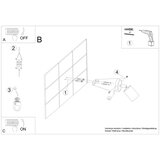  Stenska svetilka VERDO črna, (21347360) | Shoptok.si