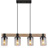  Brilagi - Visilica na sajli VISTA 4xE27/60W/230V hrast | Eponuda.com