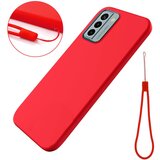 INORCO Zaščitna torbica iz tekočega silikona za telefon Nokia G22 z mehko podlogo proti padcem, (22034909) Cene