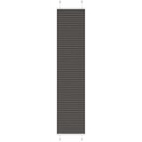 vidaXL Plisirana senčila črna 50x200 cm, širina blaga 49,4 cm, poliester, (5000298482) | Shoptok.si