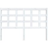  Uzglavlje za krevet bijelo 145 5x4x100 cm od masivne borovine | shoptok.hr
