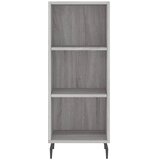  Visoka komoda siva sonome 34,5x34x180 cm od konstruiranog drva | Eponuda.ba