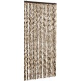  Zastor protiv insekata bež-smeđi 100 x 220 cm šenil | Eponuda.ba