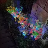 dvorišne solarne lampe gerberi 2kom