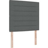 vidaXL Posteljnica Temno siva Inženirski les 120 x 190 cm Postelja | Shoptok.si