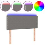  Posteljno vzglavje temno sivo 90x5x78/88 cm blago, (20738005) | Shoptok.si
