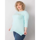 RELEVANCE Blouse-RV-BZ-6230.05X-light blue | Shoptok.si