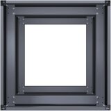  Sadilica antracit 40x40x80 cm od hladno valjanog čelika | shoptok.hr