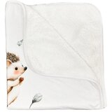 Baby Textil prekrivač za bebe Jež, Bela | ePonuda.com