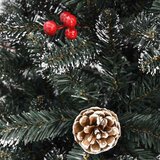 vidaXL Umestno božično drevo med 300 LED Zelena 99 x 99 x 180 cm | Shoptok.si