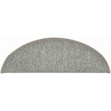  Prostirke za stepenice 30 kom 56x17x3 cm svijetlo sive poluokrugle | shoptok.hr