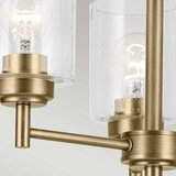 Kichler KL-WINSLOW3-NBR - Luster na lancu WINSLOW, 3xE27/60W/230V, mesing | Eponuda.com