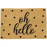 Artsy Doormats crni otirač od prirodnih kokosovih vlakana Zebra, 40 x 60 cm Cijene