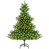  Umjetno božićno drvce kavkaska jela LED svjetla zeleno 240 cm | shoptok.hr