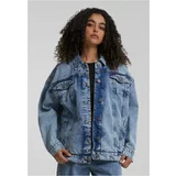 UC Ladies Women's oversized denim jacket from the 90s - light blue washed
