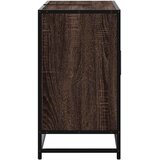  Kupaonski ormarić za umivaonik boja hrasta 80x33x60 cm drveni | shoptok.hr