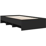  Okvir za krevet crni 100x200 cm konstruirano drvo | shoptok.hr