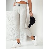 DStreet Spodnie damskie dresowe KAROT szare | Shoptok.si