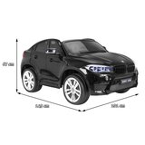  Licenciran avto na akumulator BMW X6 XXL - dvosed - črn | Shoptok.si