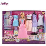 Masen Toys punčka z oblačili in modnimi dodatki Cene