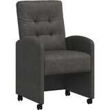  Blagovačke stolice s kotačima 2 pcs Crna 58 x 67 x 97 cm | Eponuda.ba