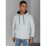 DStreet Bluza męska basic z kapturem jasnoszara | shoptok.hr
