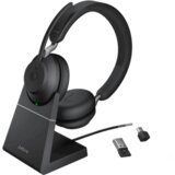 Jabra Bežične slušalice Evolve 2 65, Link380a UC Stereo, Crne | ePonuda.com