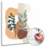 Slikanje po brojevima AKTA PRIRODA | 70k90 cm - bez rama