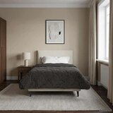  Zimska pokrivača Antracit 140 x 220 cm Mikrofibra i teddy flis | shoptok.hr