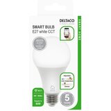 Deltaco pametna žarnica smart home E27, wifi, 9W, 2700K-6500K, zatemnitev, bela Cene