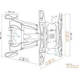 Vogels stenski TV nosilec BASE 45 L | Shoptok.si