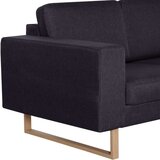  Dvosjed od tkanine crni | shoptok.hr