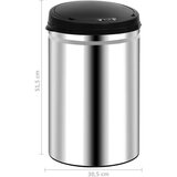 vidaXL Automatska kanta sa senzorom 30 L od nehrđajućeg čelika | shoptok.hr