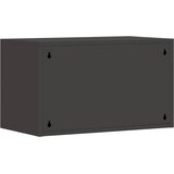  Ormar za zid u garaži Crna 60 x 33 x 35 cm Čelik s prahom | shoptok.hr