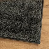  Tepih ISTAN visokih vlakana sjajni izgled antracit 140 x 200 cm | shoptok.hr