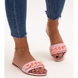 Gemre Pink flip-flops with a matte chain Aliyan | ePonuda.com