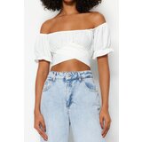 Trendyol Women's top Crop plava | bela | ePonuda.com