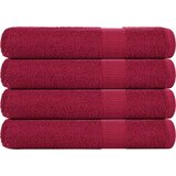 Ručnici za saunu FROGN 4 kom bordo 80x200 cm 360 g/m² | shoptok.hr
