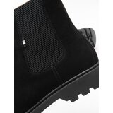 Ombre Slip-on suede men's shoes with high upper - black | Eponuda.ba