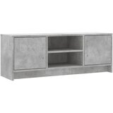Maison Chic TV omarica - TV stojalo - Televizijska omarica betonsko siva 102x30x37,5 cm inženirski les, (21702182) | Shoptok.si