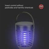 LED solarni lapač insekata LED/1,3W/3,7V IP24 20 m² | Eponuda.com