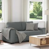  Dvosjed Sofa Tamno siva 180x77x82 cm Tkanina | Shoptok.si