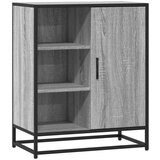 vidaXL Komoda Siva Sonoma 62x35x76 cm Konstruirano drvo | shoptok.hr