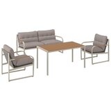 Mömax Lounge Garnitura Florenz 2, Svetlo Siva, 4-Delno | Shoptok.si