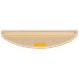  Prostirke za stepenice 15 kom 56x17x3 cm srebrne poluokrugle | shoptok.hr